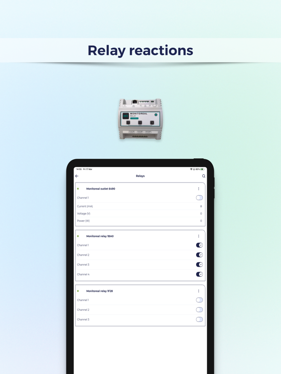 Monitoreal Secure Guard iPad screenshot 6 - Business app
