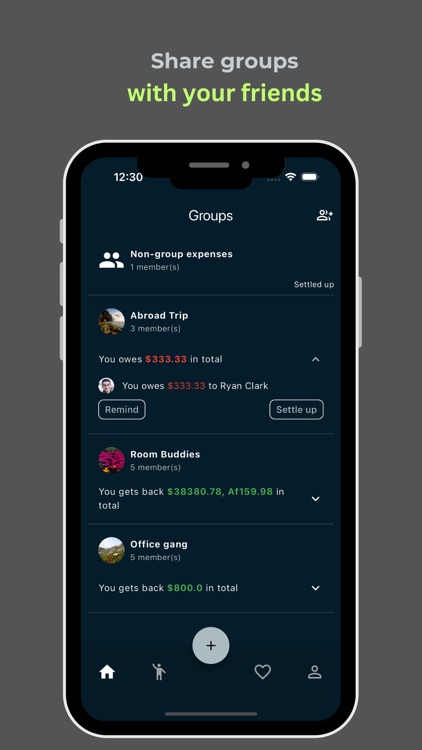 SplitBuddy - Split group bills screenshot-5