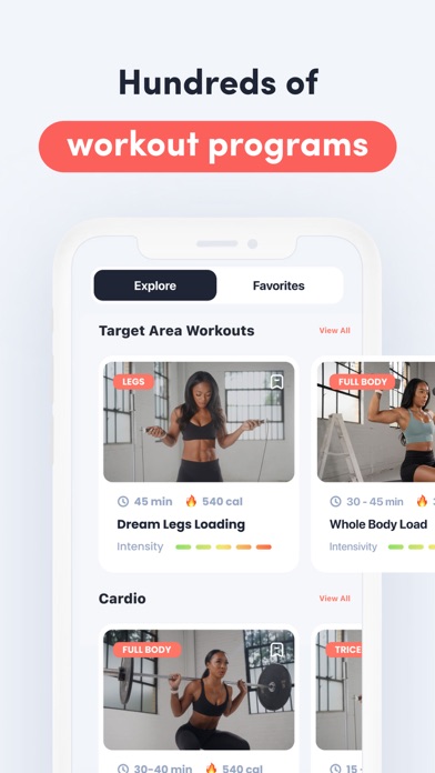Reset: Holistic Fitness App Screenshot