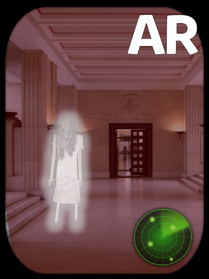 AR Ghosts Radar. Scan and Find