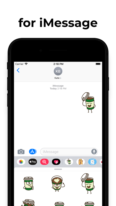 Coffee Emoji & Stickers Screenshot