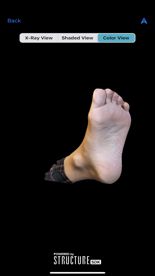 #4. 3DFootScan - Structure SDK (iOS) By: XRPro, LLC