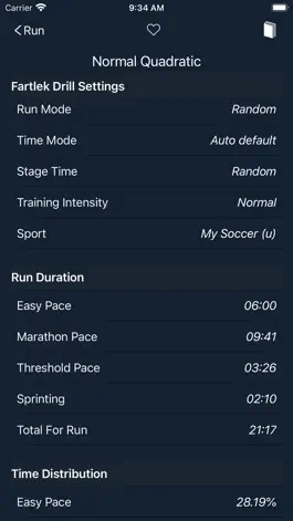 Game screenshot Fartlek Runs apk