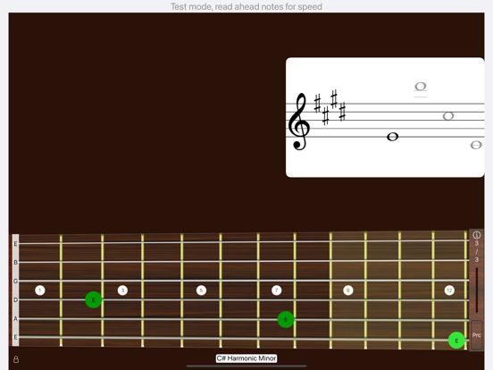 Guitar Sight Reading Trainer iPad app afbeelding 2