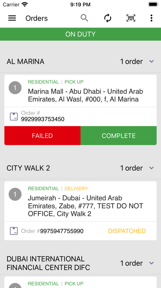 #2. Asfour Driver (iOS) Podle: Shipox Inc
