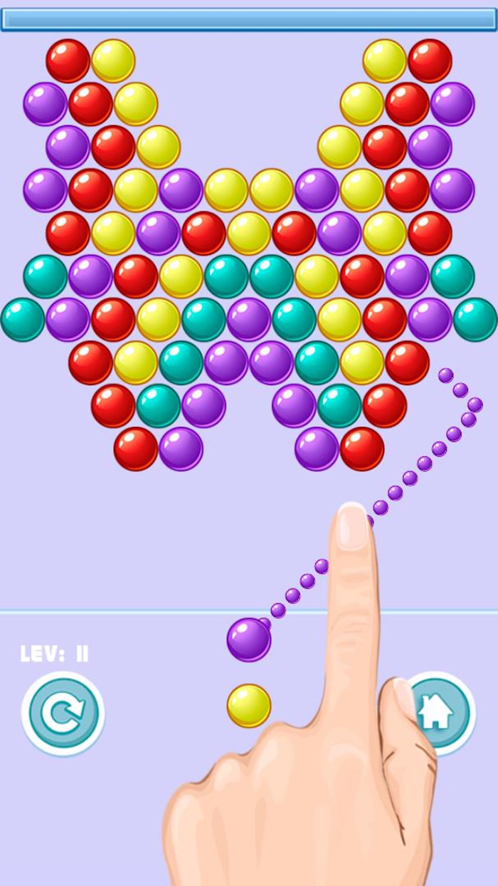 Bubble Shooter - Tap Finger