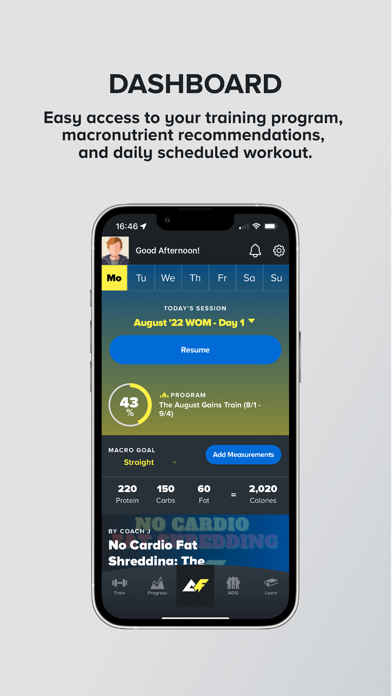 Anyman Fitness Screenshot