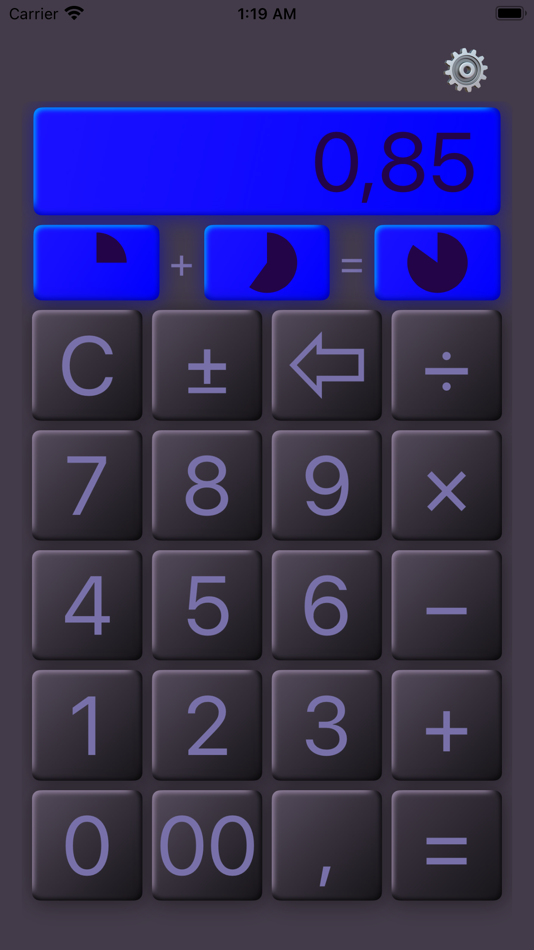 @Calculator - 1.0 - (iOS)