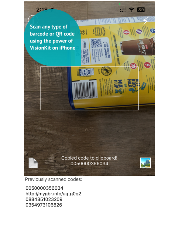Itsy Scan - Barcode/QR scannerのおすすめ画像1