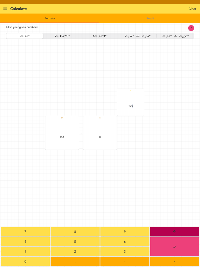 Advanced Power Calculator