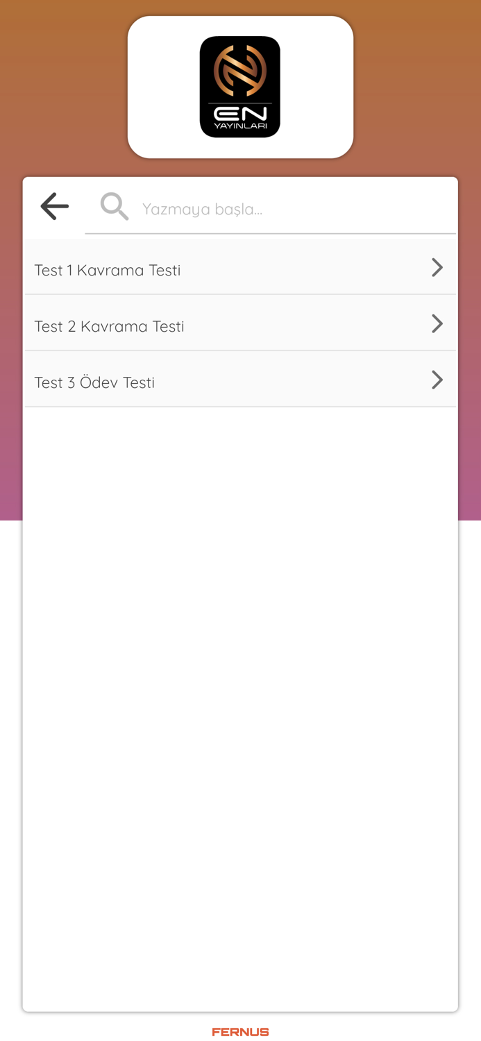 En Yayınları Video Çözüm