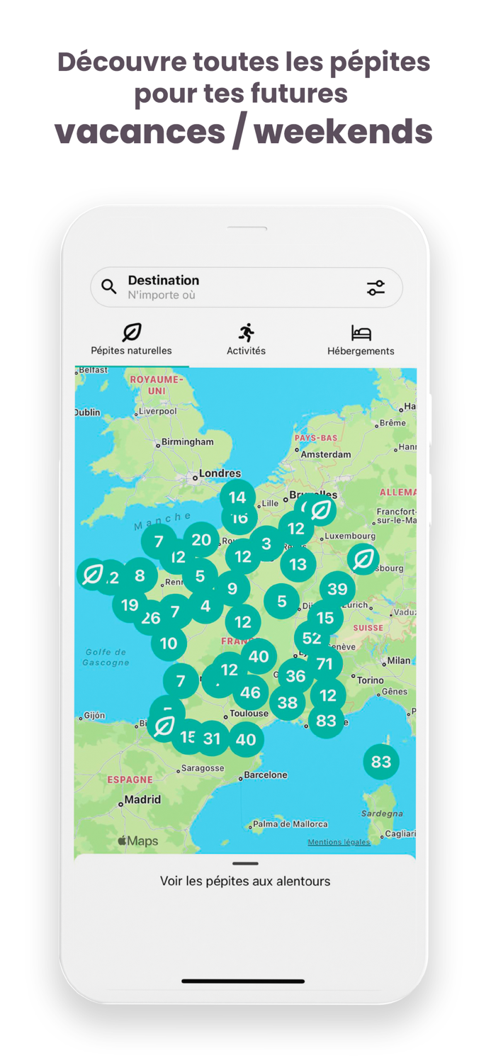 Les pépites de France