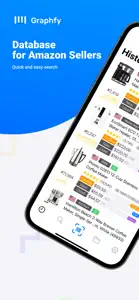Graphfy - Database for sellers screenshot #1 for iPhone