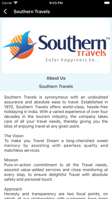 Southern Travels Screenshot