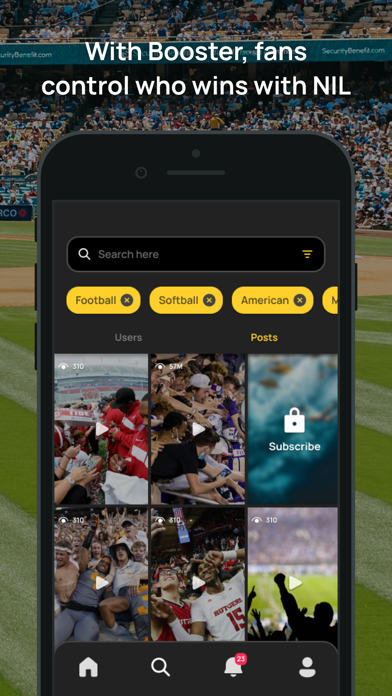 Booster Athletes Screenshot
