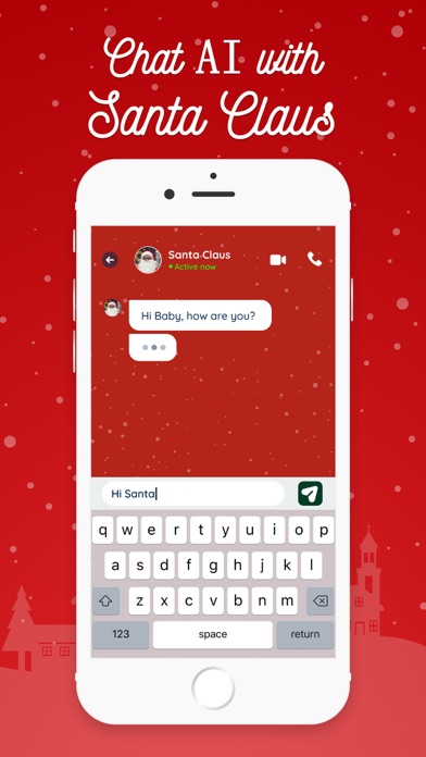 Fun phone call - Santa Claus Screenshot