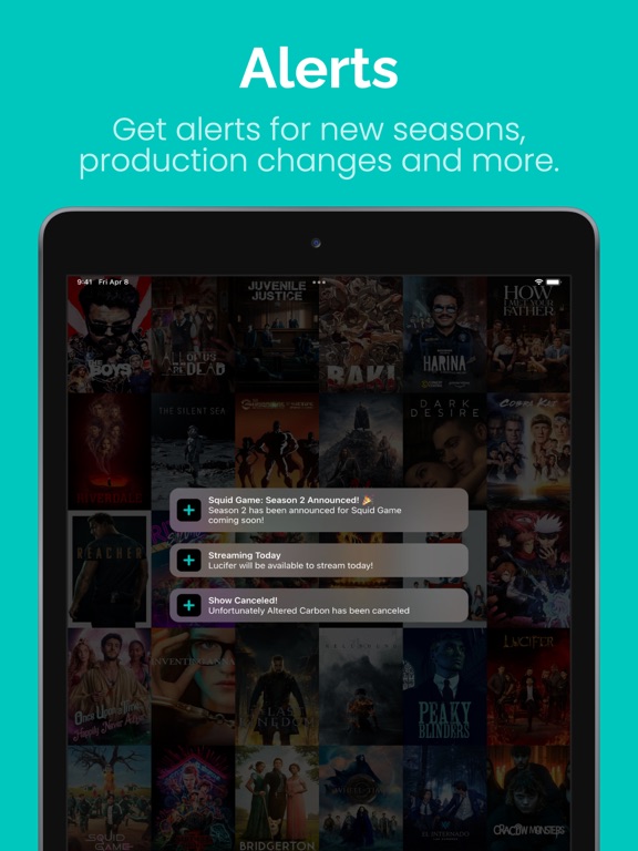 Shows+ Discover & Track Series iPad screenshot 5 - Entertainment app