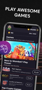 Wombat - Home of NFT Gaming screenshot #1 for iPhone