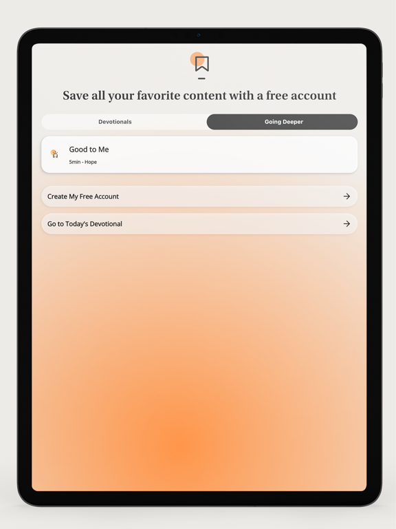 First15 iPad screenshot 4 - Lifestyle app
