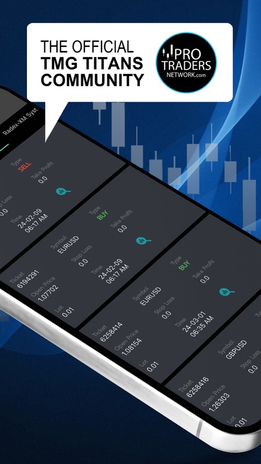 #2. ProTradersNetwork Community (iOS) 由: TitaniumEFX