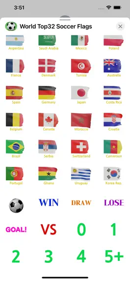 Game screenshot World Top32 Soccer Team Flags hack