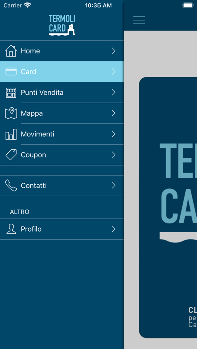 Termoli Card Screenshot