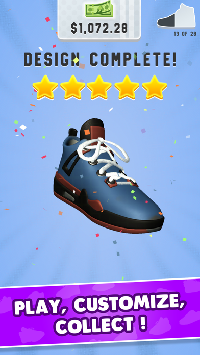 screenshot of Sneaker Art! Coloring Game 4