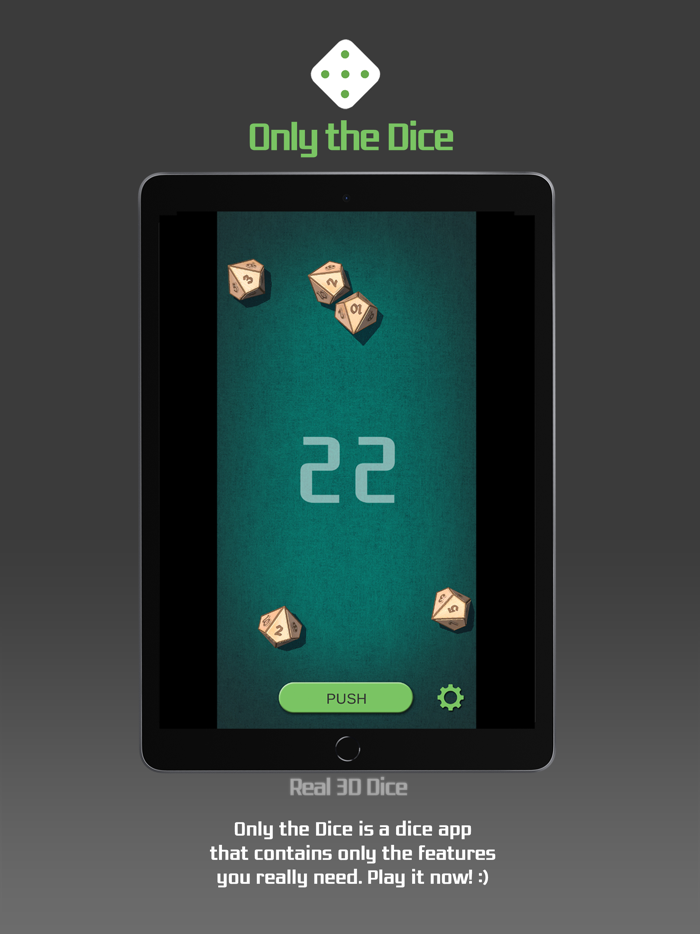 Only the Dice - Real 3D Dice