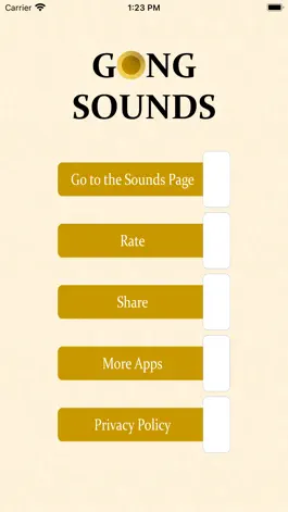 Game screenshot Gong Sounds! mod apk