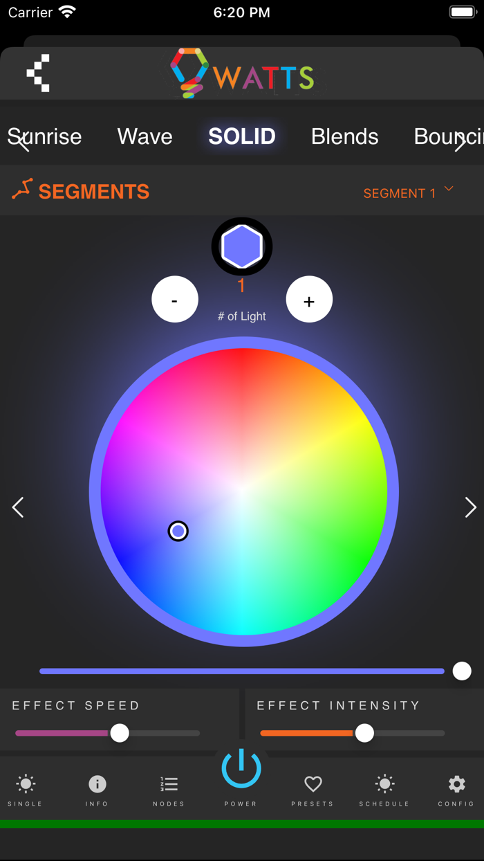 Watts Lights Local Control