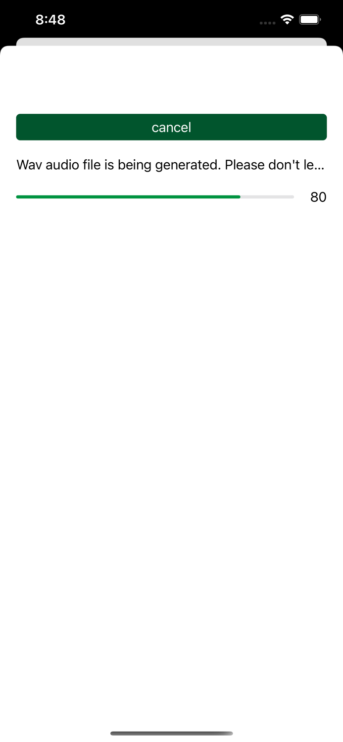 Umbrella text to Speech