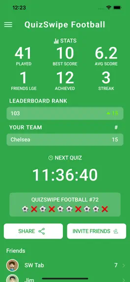 Game screenshot QuizSwipe mod apk