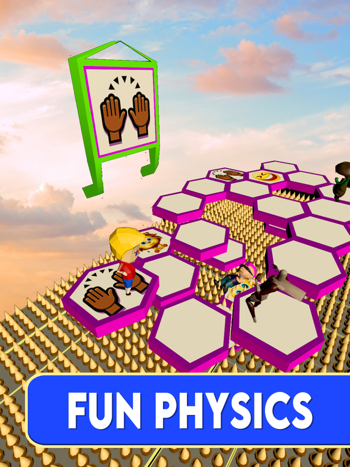 Fall guys knockout castle game