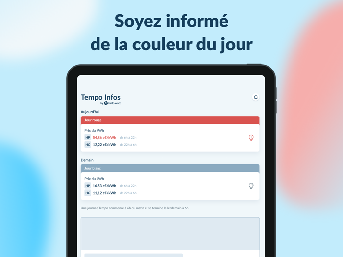 Tempo Infos Couleur du Jour