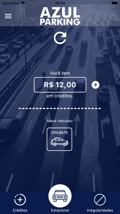 Azul Parking Screenshot