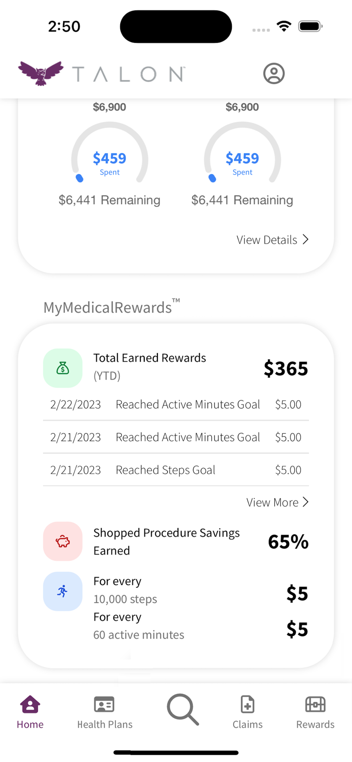 TALON Health screenshot 2