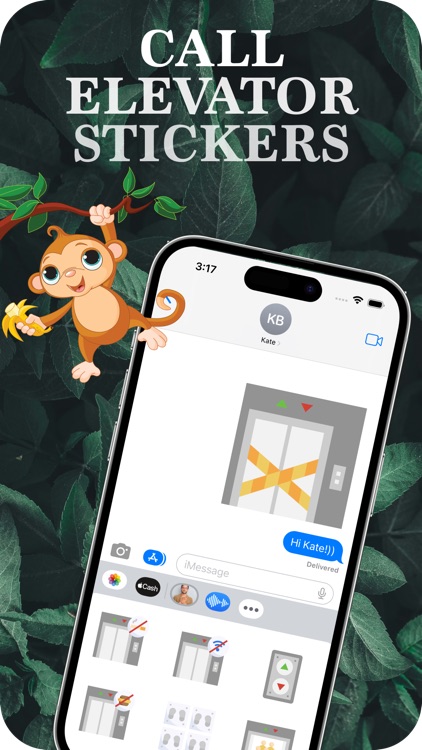 Call Elevator stickers