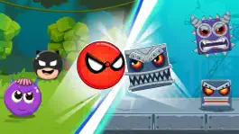 Game screenshot Red Roller Ball Adventure Game mod apk