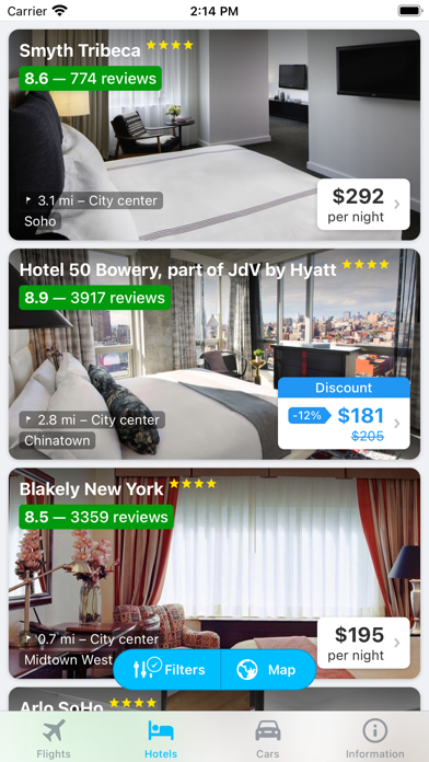 Cheap Flights Booking & Hotels Screenshot