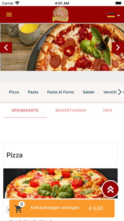 Der Pizza ServiceAltfraunhofen