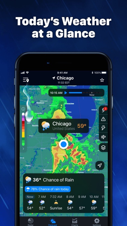 Weather Radar - NOAA + Channel screenshot-0