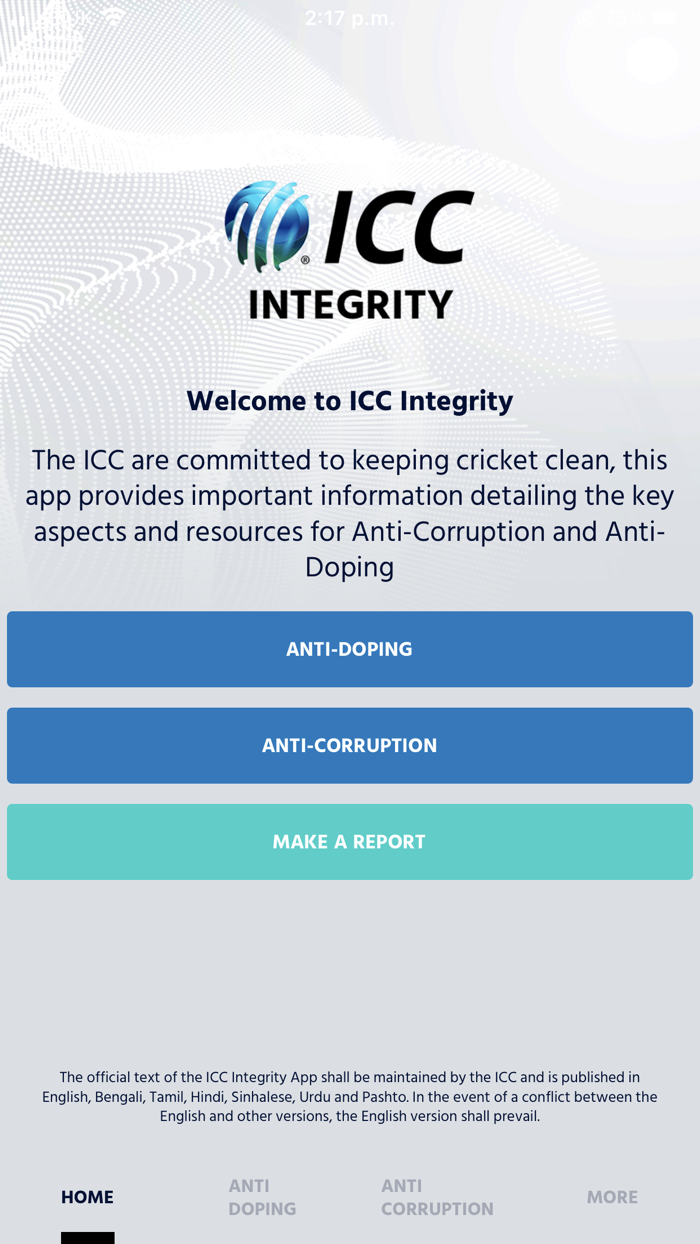 ICC Integrity