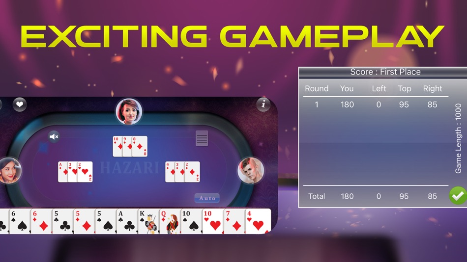 #4. Hazari - Offline Card Game (iOS) 由: Dynamite Games Studio