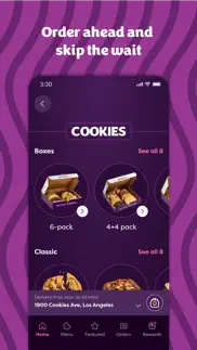 insomnia cookies iphone screenshot 4