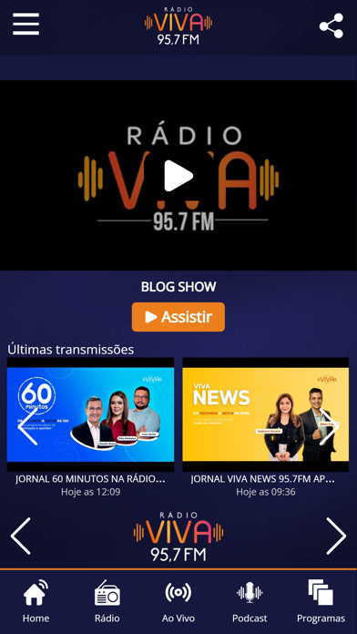 Rádio Viva 95,7 FM Screenshot