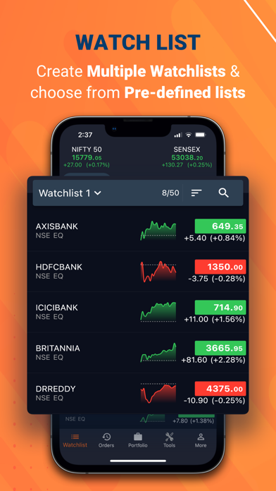 ICICI Direct Markets – Stocks Screenshot