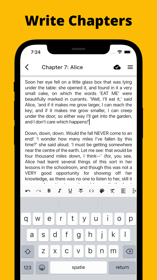 #5. Fortelling - Writer Tools (iOS) 来自: AJP Digital Tools B.V.