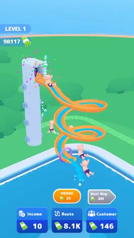 Game screenshot Idle Aquapark 3D apk