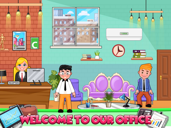 Pretend Play Office Life