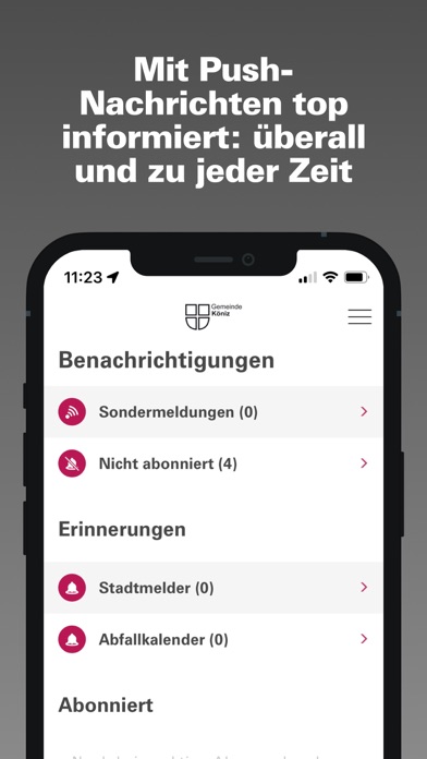 Gemeinde Köniz Screenshot